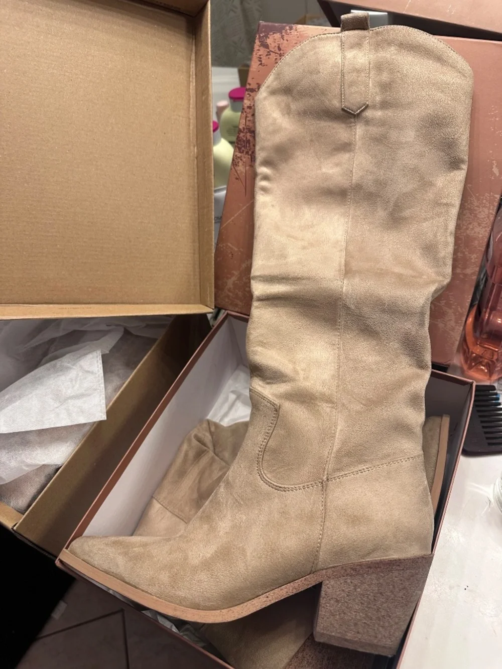Knee High Cowboy Boots